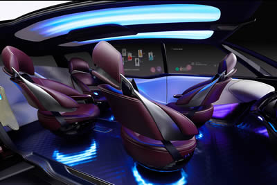 Toyota Fine Comfort Ride Hydrogen Fuel Cell Concept 